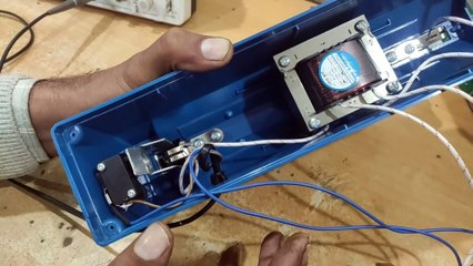 plastic film sealer machine repairing and working
