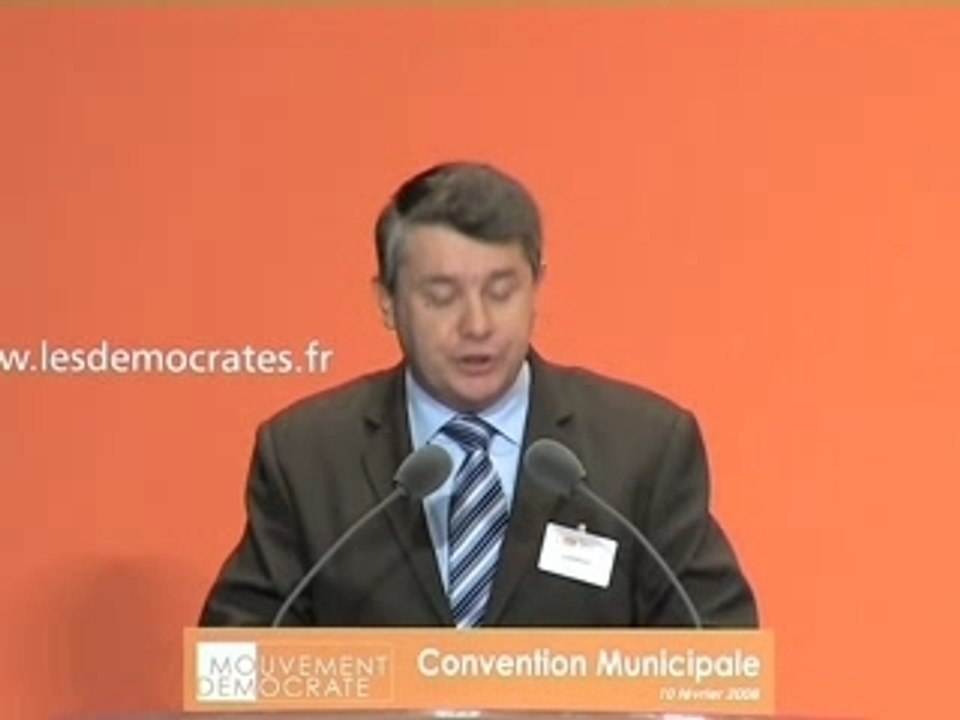 Gilles Artigues : convention municipale