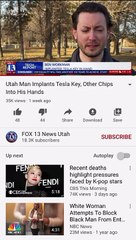 MAN IMPLANTS TELSA KEY IN HIS HAND