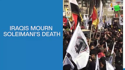 Iraqis Mourn Soleimani's Death