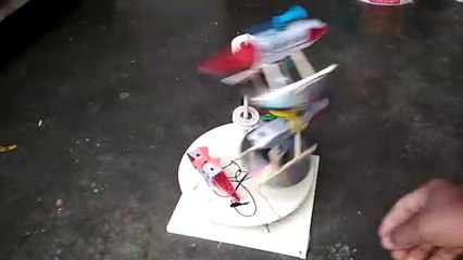 How To Make Helicopter Use Diy PVC Stick  3.5 Vatt Dc moter