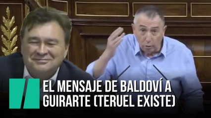 "Ni caso" el mensaje de Baldoví a Guitarte (Teruel Existe)