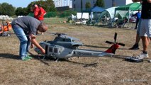 AMAZING STUNNING HUGE RC BELL UH-1Y HUEY TURBINE SCALE MODEL HELICOPTER FLIGHT DEMONSTRATION