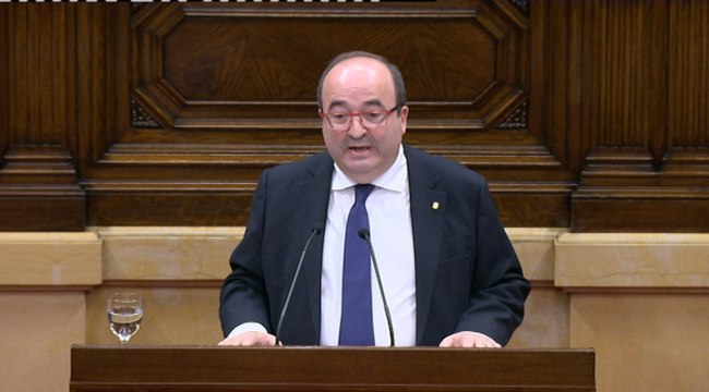 Iceta considera que la JEC no puede inhabilitar a Torra