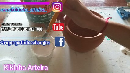 Como fazer Decopagem nos Seus Vazinhos de Planta, Deixe Seu Jardim Ainda Mais Bonito
