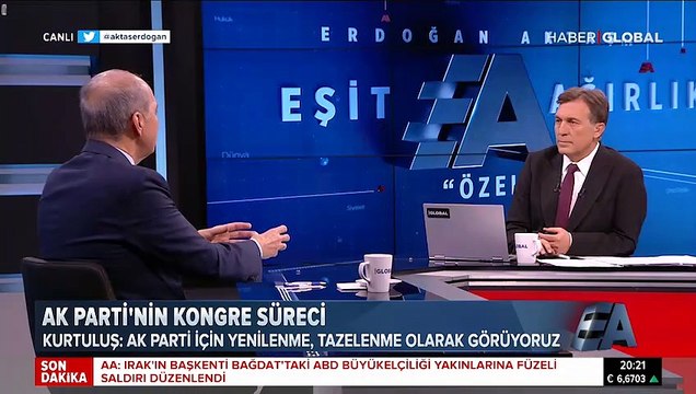 AK Parti Genel Başkanvekili Numan Kurtulmuş, gündeme dair soruları Haber Global'de yanıtladı