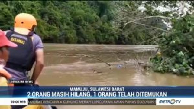 Satu Keluarga Hilang Terseret Arus Sungai Karama