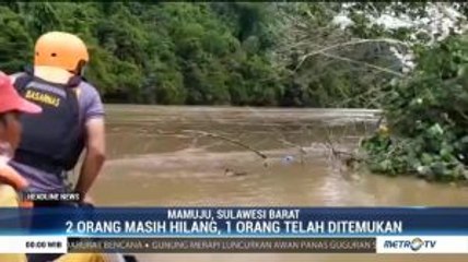 Satu Keluarga Hilang Terseret Arus Sungai Karama
