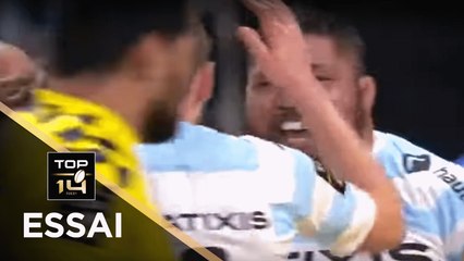 TOP 14 - Essai Ben TAMEIFUNA (R92) - Racing 92 - Clermont - J13 - Saison 2019/2020