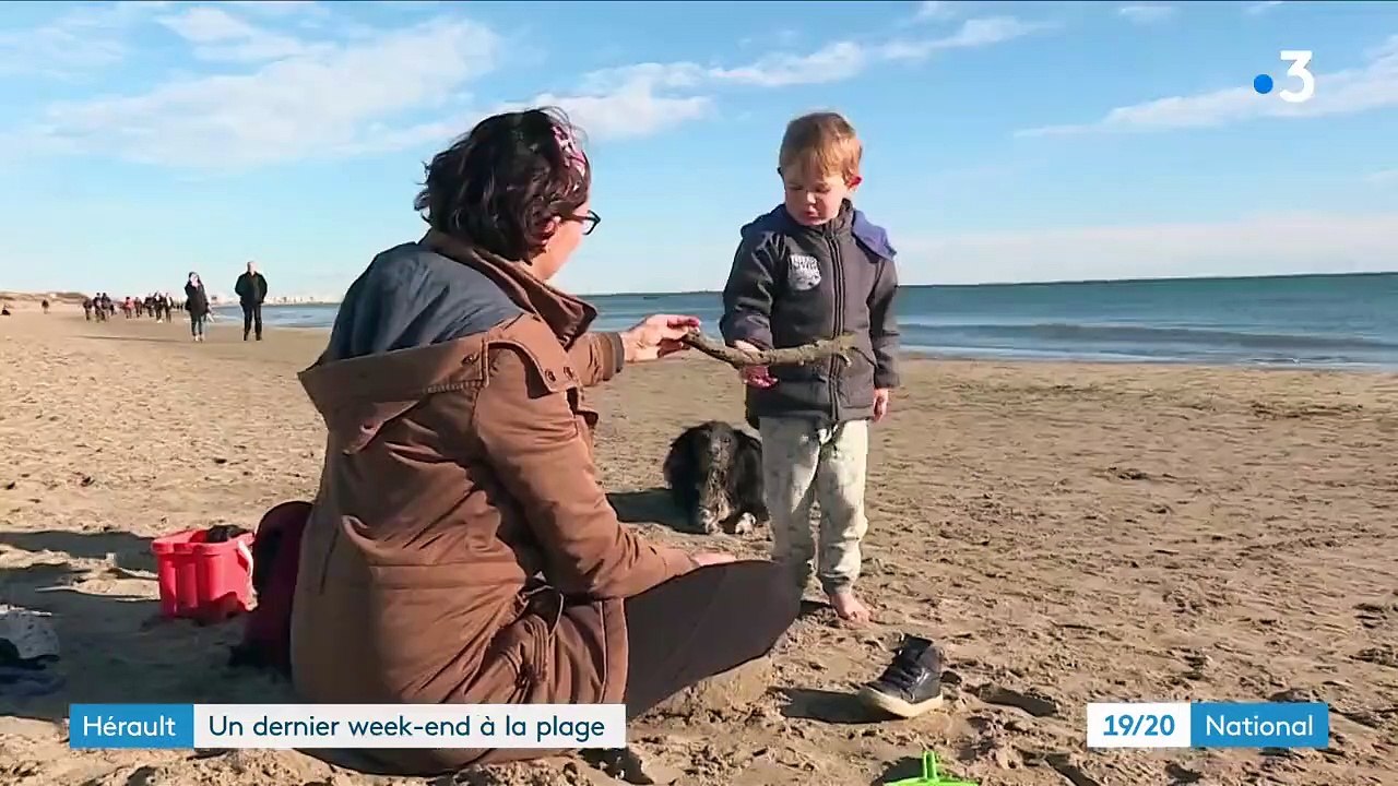 Hérault : un dernier week-end à la plage