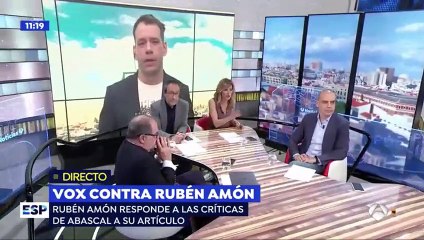 El mal trago de Rubén Amón ante los palos del líder de Vox por su vomitivo artículo en El País
