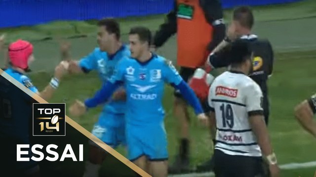 TOP 14 - Essai Thomas DARMON (MHR) - Montpellier - Brive - J13 - Saison 2019/2020