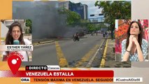 La corresponsal de Telecinco se ofende cuando Seguí dice Maduro es un dictador: 