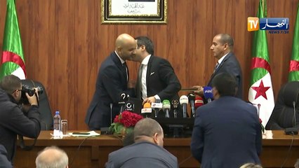 هكذا وفق الوزير الجديد سيد علي خالدي في أول ظهور له