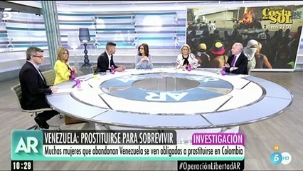 El frente madurista de Telecinco: Rico-Palomera pasa del drama venezolano