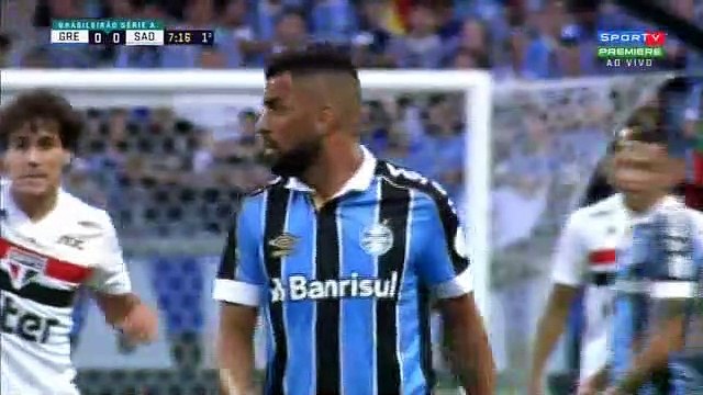Grêmio 3x0 São Paulo 1tp brasileirao 2019