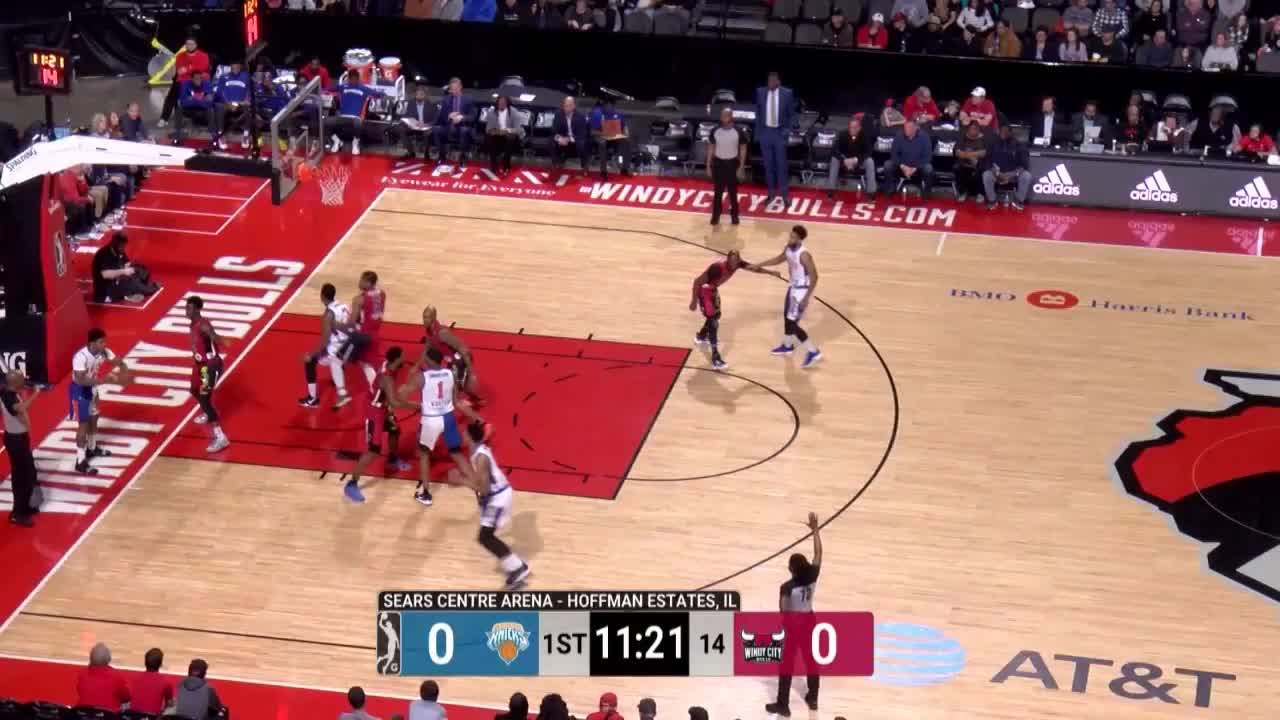 Ivan Rabb Posts 13 points & 14 rebounds vs. Windy City Bulls