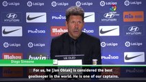 Oblak is the best in the world - Simeone