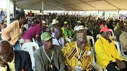 Uganda's president embarks on a six day march across the country