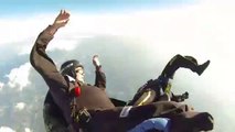 Skydive Fail instructor saves students life