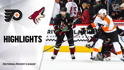 NHL Highlights | Flyers @ Coyotes 01/04/20