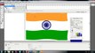 Indian flag animation in adobe flash cs3