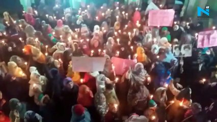 Watch: Muslim women from UP's  Sambhal curse US over  killing of  Qassem Soleimani