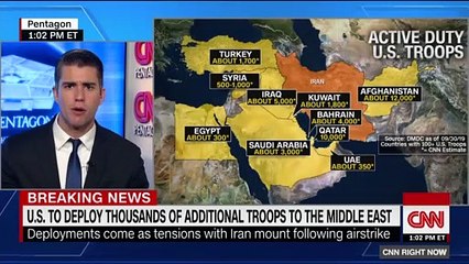 US to deploy thousands of additional troops to the Middle East