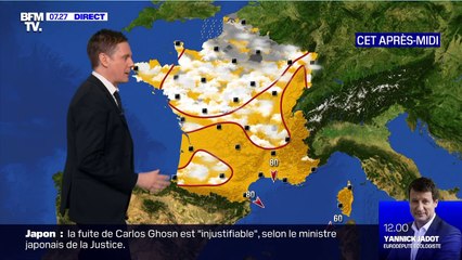 La météo pour ce dimanche 5 janvier 2020