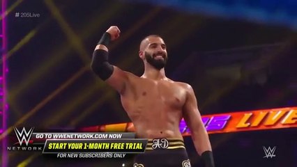Danny Burch vs. Ariya Daivari WWE 205 Live, Jan. 3, 2020