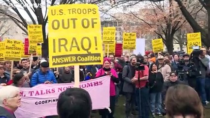 Trump amenaza con golpear rápido y duro "52 objetivos" iraníes de alto nivel