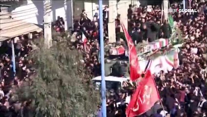 Kasım Süleymani'nin cenazesi İran'da