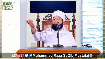 Download Video: Raza Saqib Mustafai Latest Bayan - Latest Most Emotional Life Changing bayan By Raza Saqib Mustafai