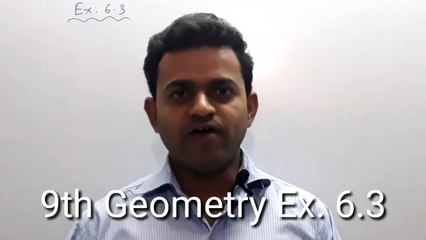 9th Geometry Ex. 6.3 || Circumcircle  || Incircle || Mahesh Prajapati
