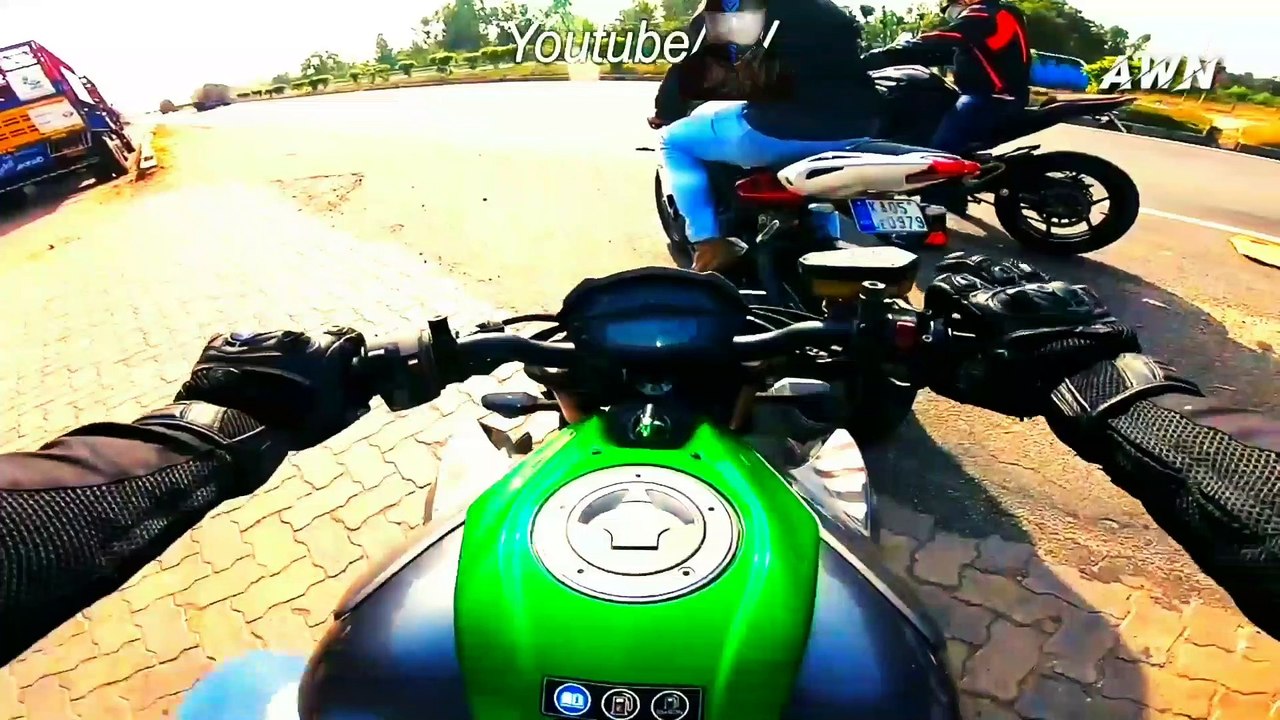 Kawasaki z1000 vs Triumph Street Triple vs Triumph Daytona 675R vs Hayabusa Epic Racing of 2020