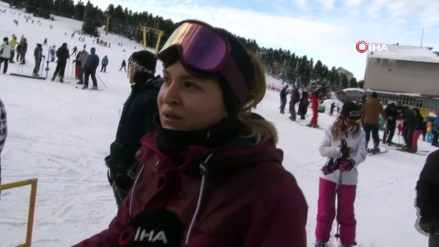 Uludağ Hafta Sonu Doldu Taştı