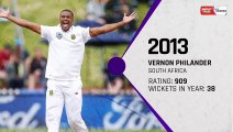 Best test bowler in 2019 | top test bowler 2010 to 2019 | icc ranking 2019 | cricket zone |