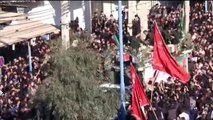 Multitudinario adiós al general Soleimani en las calles de Ahvaz