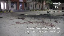 مقتل 28 من طلاب الكلية العسكرية في العاصمة الليبية جراء قصف جوي