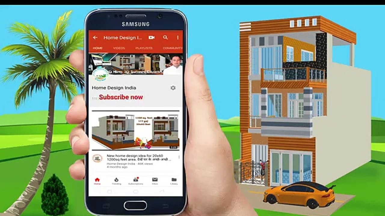 15x51 फूट आधुनिक छोटे घर का नक्शा देखें इस वीडियो में। लागत 8 से 10 लाख। #new small home design
