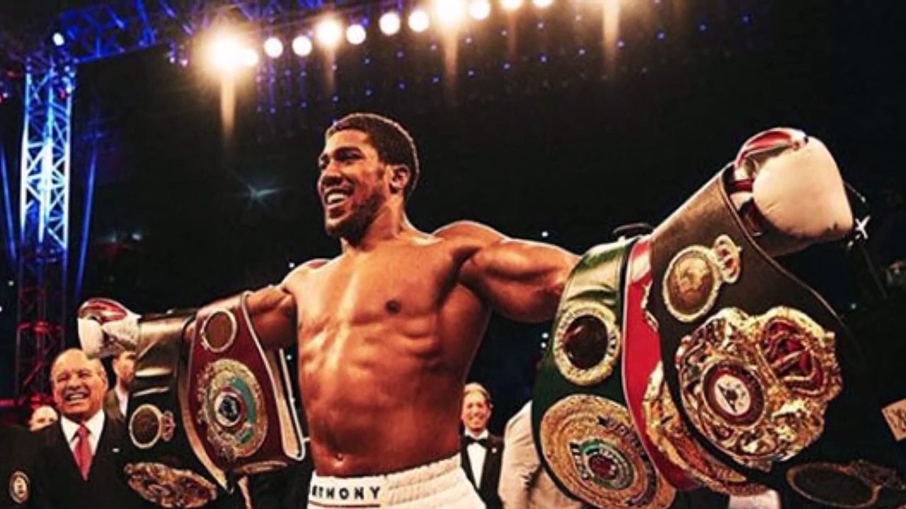 ANTHONY JOSHUA TALKS ABOUT BEING STRIPPED FROM ONE OF HIS WORLD TITLES DUE TO DOUBLE MANDATORY!!