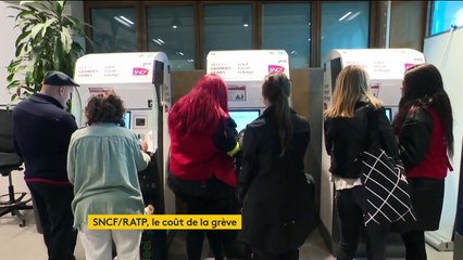 Grève : vers un coût élevé pour la RATP et la SNCF