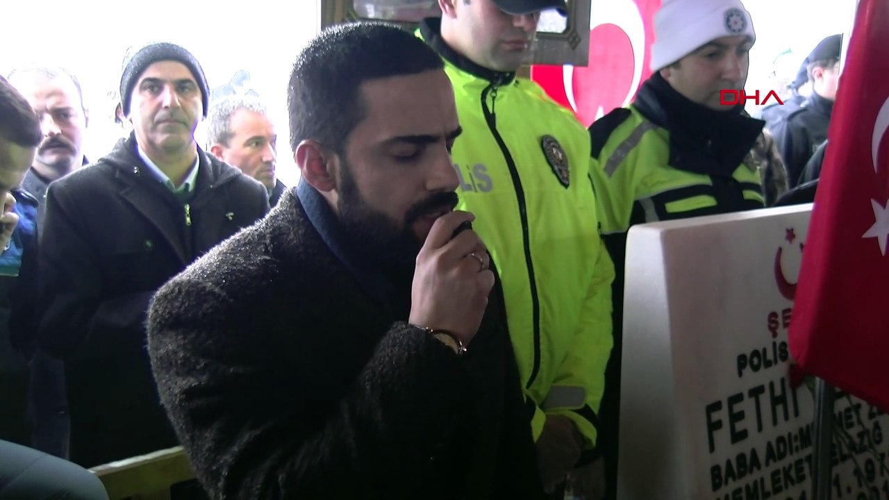 Şehit polis memuru Fethi Sekin, kabri başında anıldı
