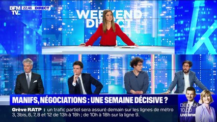 Manifs, négociations: une semaine décisive ? - 04/01