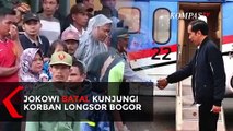 Helikopter Jokowi Gagal Mendarat Kunjungi Korban Longsor Bogor