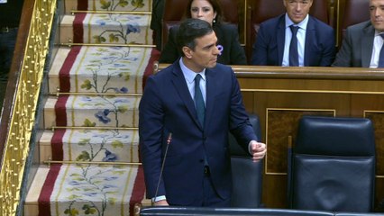 Sánchez replica las intervenciones al Grupo Mixto