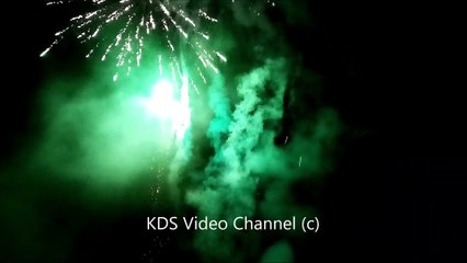 Fireworks/Feuerwerk -2020. Silvester Feuerwerk 2020/Almanya da yılbaşı gecesi . Aachen - Germany