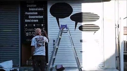 fusionシャッター塗装