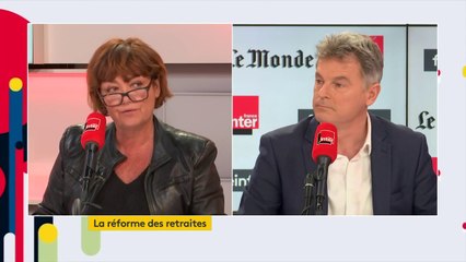 Retraites : "Il faut que nos enfants sachent, quand ils entrent sur le marché du travail, ce qu'ils vont toucher demain, ce que l'État prévoit pour eux. Or, ce que prévoit le président, c'est open bar, chacun pour soi" estime Fabien Roussel