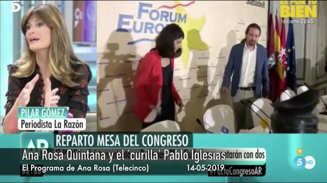 El glorioso troleo de Ana Rosa: ¿Qué le pasa a Pablo Iglesias que habla tan despacio? ¡Parece un curilla!